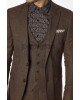 Κοστούμι Vittorio Tesino καφέ SLIM FIT Κοστούμι Vittorio Tesino καφέ SLIM FIT