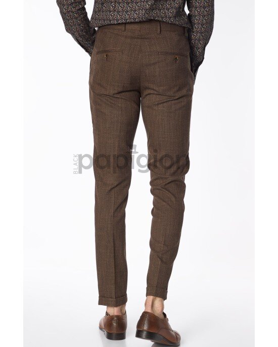 Κοστούμι Vittorio Tesino καφέ SLIM FIT Κοστούμι Vittorio Tesino καφέ SLIM FIT