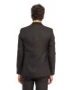 Κοστούμι Black Papigion καφέ SLIM FIT
