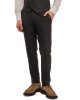 Κοστούμι Black Papigion καφέ SLIM FIT