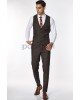 Κοστούμι Vittorio Verde καφέ SLIM FIT Κοστούμι Vittorio Verde καφέ SLIM FIT