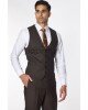 Κοστούμι Vittorio Verde καφέ SLIM FIT Κοστούμι Vittorio Verde καφέ SLIM FIT