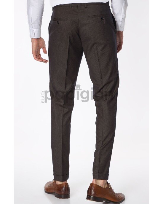 Κοστούμι Vittorio Verde καφέ SLIM FIT Κοστούμι Vittorio Verde καφέ SLIM FIT