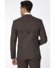 Κοστούμι Vittorio Trento καφέ SLIM FIT