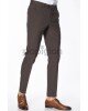 Κοστούμι Vittorio Trento καφέ SLIM FIT