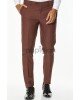 Κοστούμι Vittorio Firenze καφέ SLIM FIT