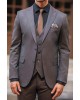 Κοστούμι Dezign καφέ SLIM FIT