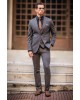 Κοστούμι Dezign καφέ SLIM FIT
