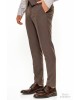 Κοστούμι Vittorio Bari καφέ SLIM FIT