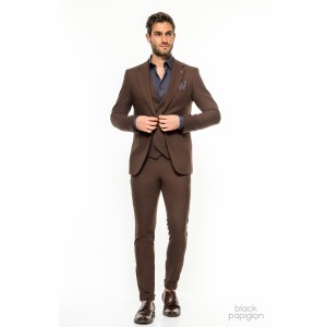 Κοστούμι Vittorio Adriano καφέ