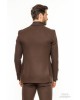 Κοστούμι Vittorio Adriano καφέ SLIM FIT