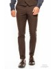 Κοστούμι Vittorio Adriano καφέ SLIM FIT