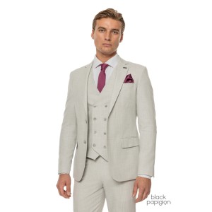 Κοστούμι Black Papigion γκρι