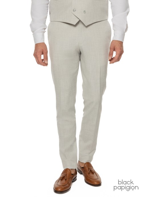 Κοστούμι Black Papigion γκρι SLIM FIT