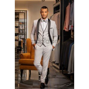 Κοστούμι Vittorio Smokin γκρι Κοστούμι Vittorio Smokin γκρι