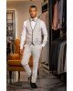 Κοστούμι Vittorio Smokin γκρι SLIM FIT