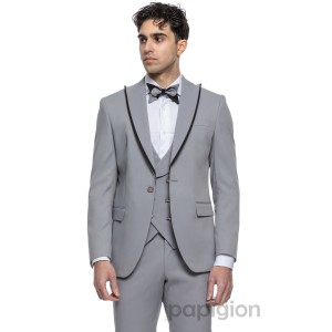 Κοστούμι 19V69 Italia Versace Abbigliamento Luigi γκρι Κοστούμι 19V69 Italia Versace Abbigliamento Luigi γκρι