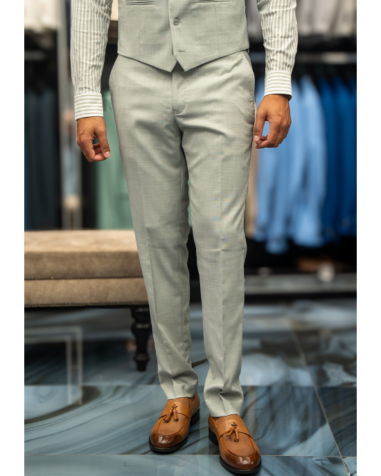 Κοστούμι Artisti Italiani γκρι SLIM FIT