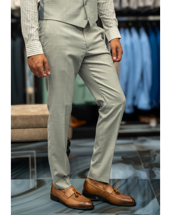 Κοστούμι Artisti Italiani γκρι SLIM FIT