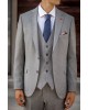 Κοστούμι Dezign γκρι SLIM FIT