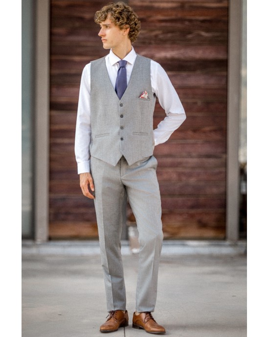 Κοστούμι Dezign γκρι SLIM FIT