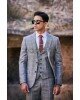 Κοστούμι Vittorio Faggio γκρι SLIM FIT Κοστούμι Vittorio Faggio γκρι SLIM FIT