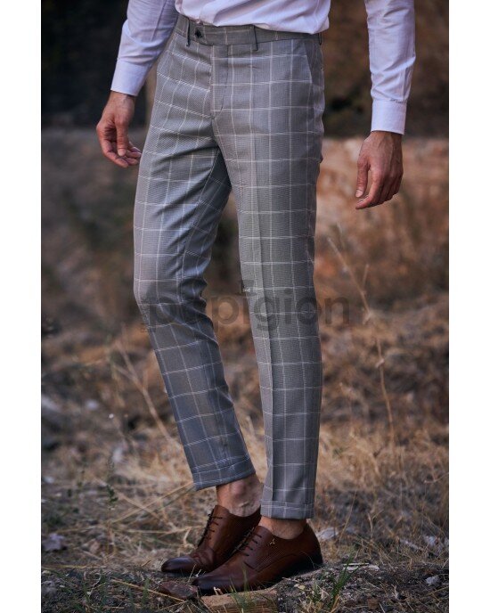 Κοστούμι Vittorio Faggio γκρι SLIM FIT Κοστούμι Vittorio Faggio γκρι SLIM FIT