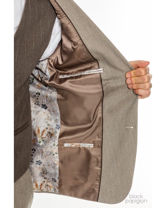 Κοστούμι Dezign γκρι SLIM FIT