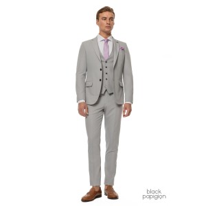 Κοστούμι Black Papigion γκρι