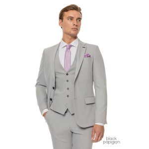 Κοστούμι Black Papigion γκρι