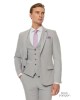 Κοστούμι Black Papigion γκρι SLIM FIT