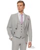 Κοστούμι Black Papigion γκρι SLIM FIT