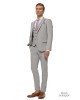 Κοστούμι Black Papigion γκρι SLIM FIT