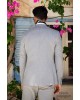 Κοστούμι Black Papigion γκρι SLIM FIT