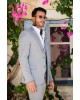 Κοστούμι Black Papigion γκρι SLIM FIT