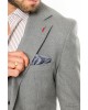 Κοστούμι Vittorio Adriano γκρι SLIM FIT