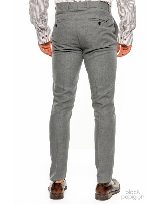 Κοστούμι Vittorio Adriano γκρι SLIM FIT
