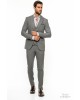 Κοστούμι Vittorio Adriano γκρι SLIM FIT