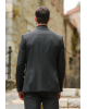 Κοστούμι Black Papigion γκρι SLIM FIT