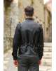 Κοστούμι Black Papigion γκρι SLIM FIT