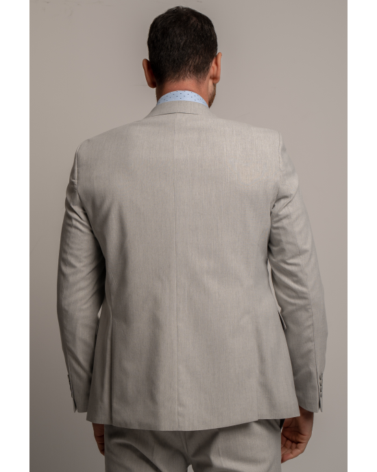 Κοστούμι Black Papigion Pesaro γκρι SLIM FIT