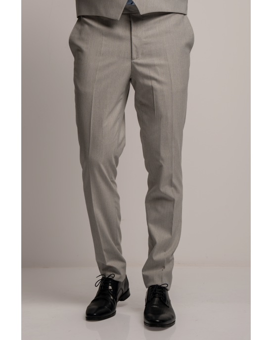 Κοστούμι Black Papigion Pesaro γκρι SLIM FIT