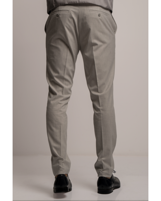 Κοστούμι Black Papigion Pesaro γκρι SLIM FIT