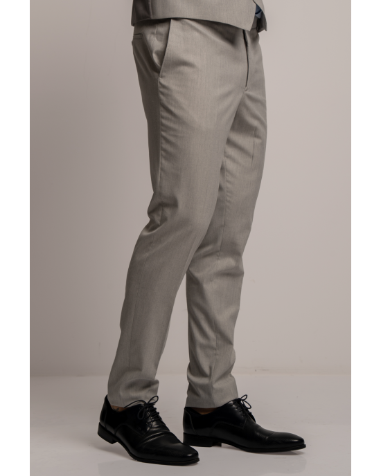 Κοστούμι Black Papigion Pesaro γκρι SLIM FIT