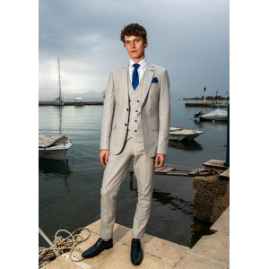 Κοστούμι Black Papigion Verona γκρι