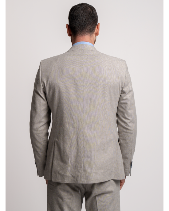 Κοστούμι Black Papigion Verona γκρι SLIM FIT