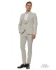 Κοστούμι 19V69 Italia Versace Abbigliamento Smoking Strech γκρι SLIM FIT