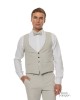 Κοστούμι 19V69 Italia Versace Abbigliamento Smoking Strech γκρι SLIM FIT