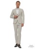 Κοστούμι 19V69 Italia Versace Abbigliamento Smoking Strech γκρι SLIM FIT