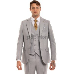 Κοστούμι Black Papigion γκρι